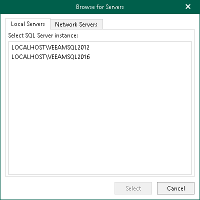 Browsing For Servers