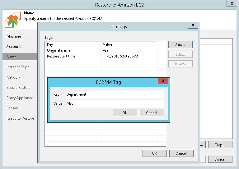 Step 4. Specify Name and Tags