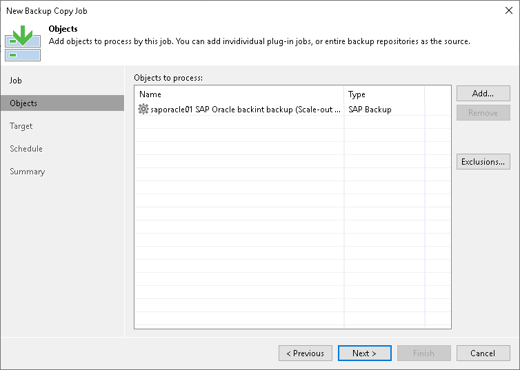 Step 3. Selects Backups to Process