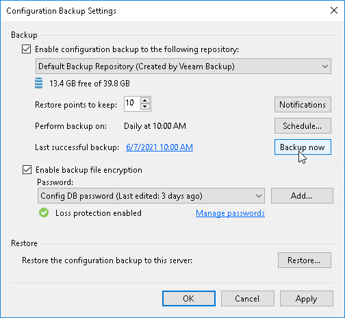 Migrating Configuration Database to Another SQL Server