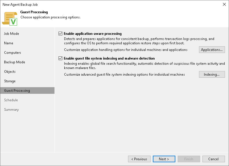 Step 10. Specify Guest Processing Settings