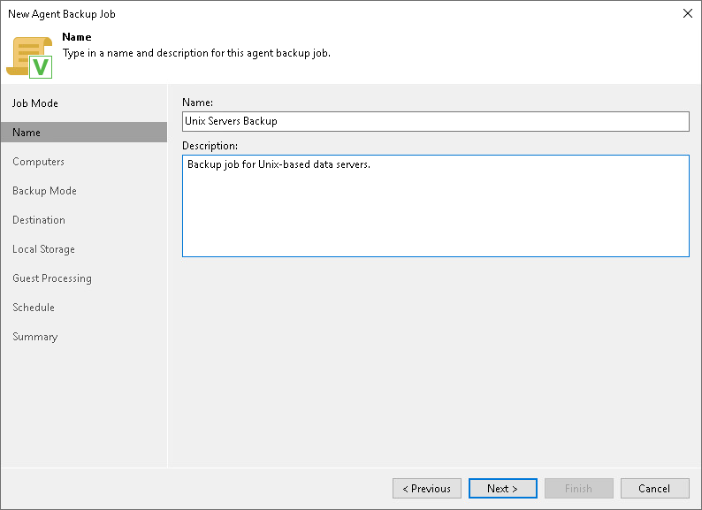 Step 3. Specify Policy Name and Description