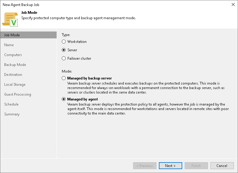 Select Job Mode Step 2. Select Job Mode