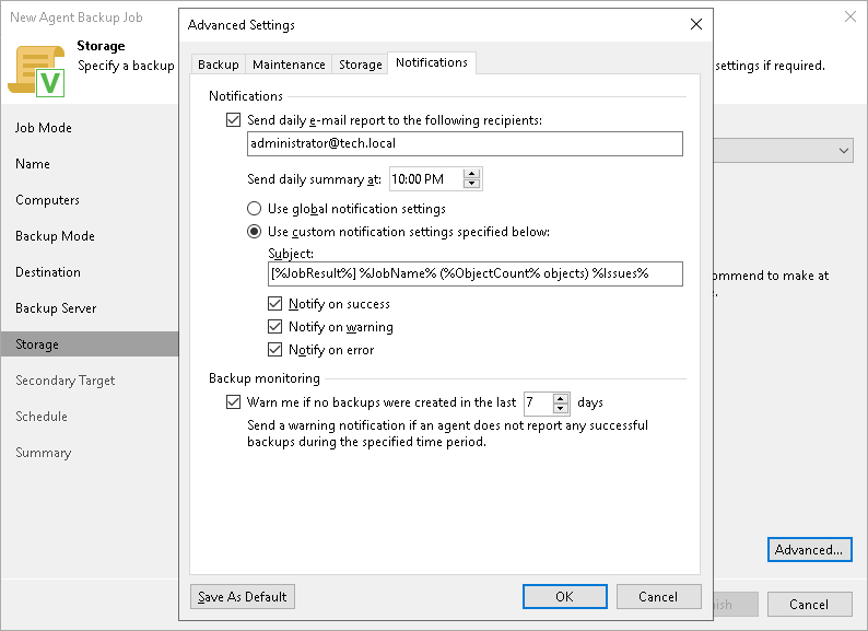 Notification Settings