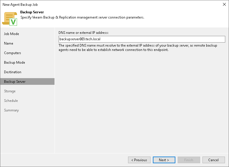 Veeam Backup Repository Settings