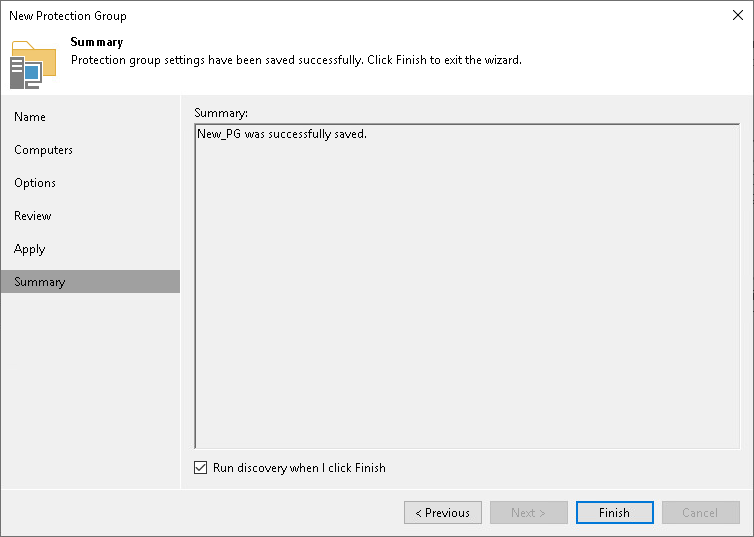 How to Move Unix Computers to Protection Group for Individual Computers