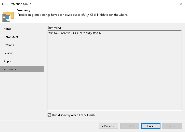 Step 8. Finish Working with Wizard