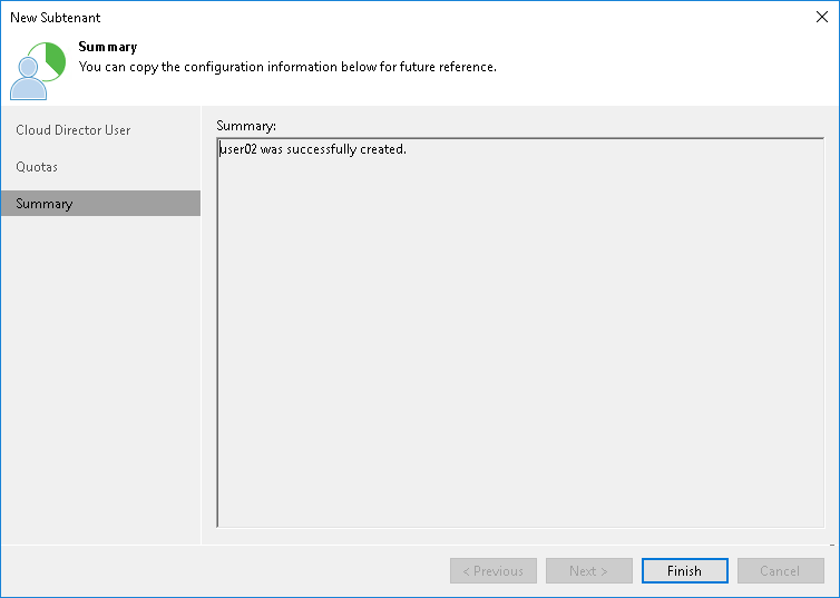 Step 4. Finish Working with Wizard