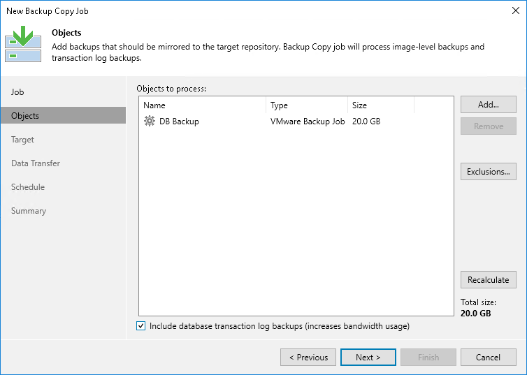 Creating Backup Copy Jobs