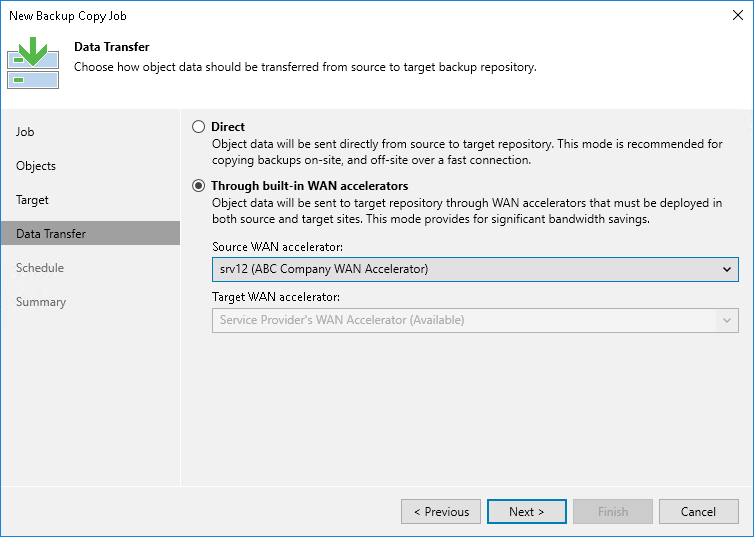 Creating Backup Copy Jobs