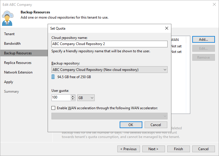 Moving Tenant Backups to Another Cloud Repository