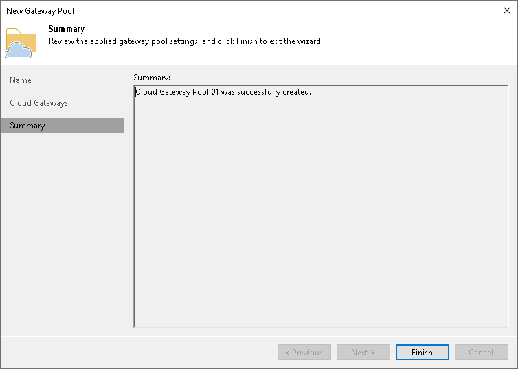 Step 4. Finish Working with Wizard