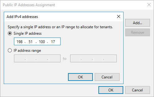 Managing IPv4 Addresses