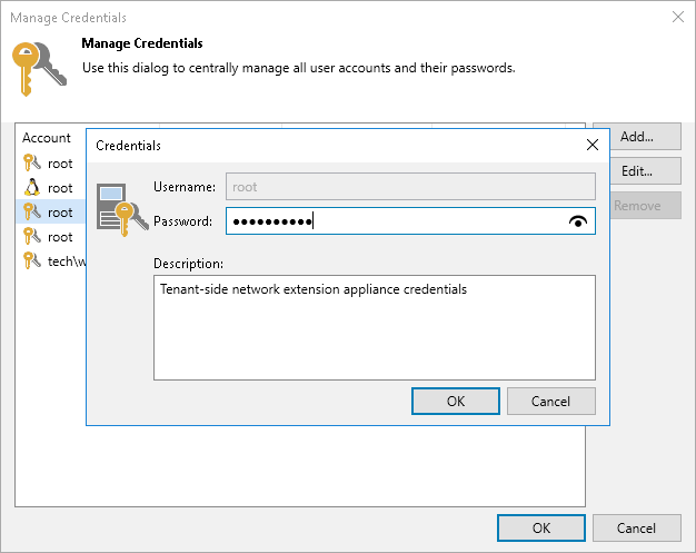 Managing Credentials