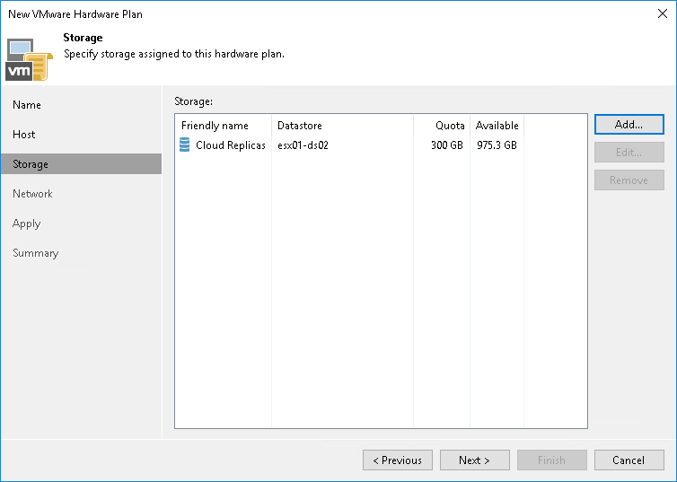 Step 4. Specify Storage Settings