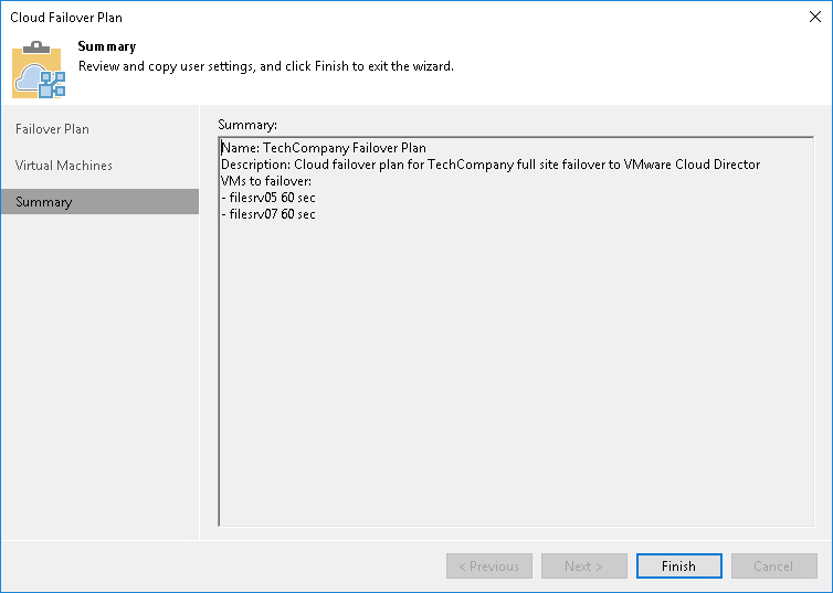 Step 4. Finish Working with Wizard