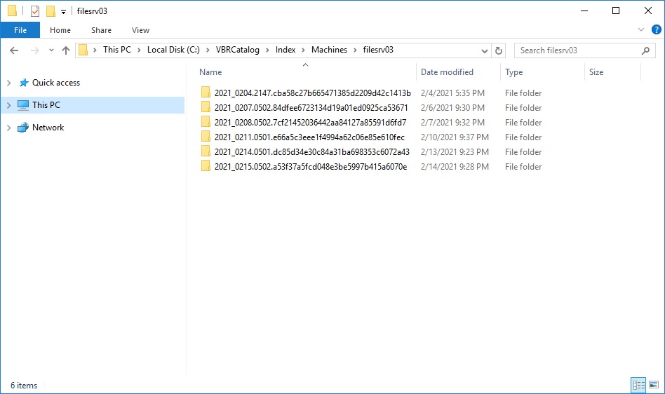 Machine Indexing Data