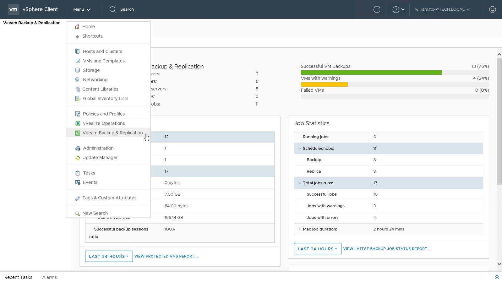 Accessing Plug-in from vSphere Web Client