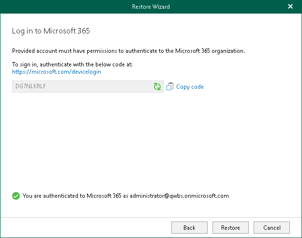 Log In to Microsoft 365