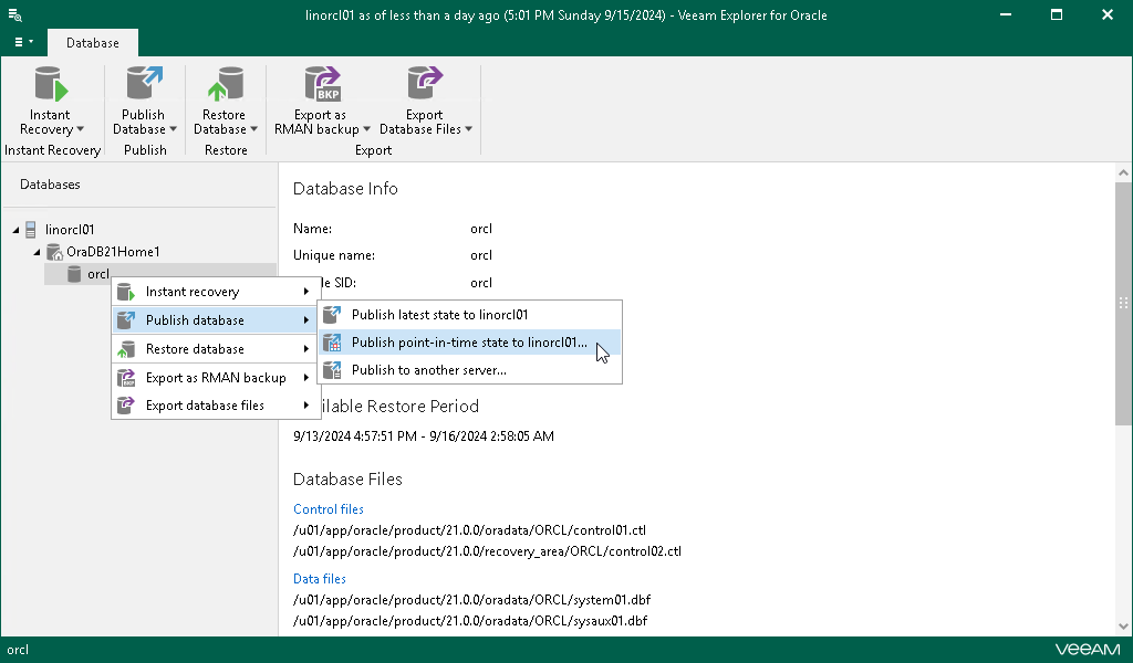 Launching Publish Wizard
