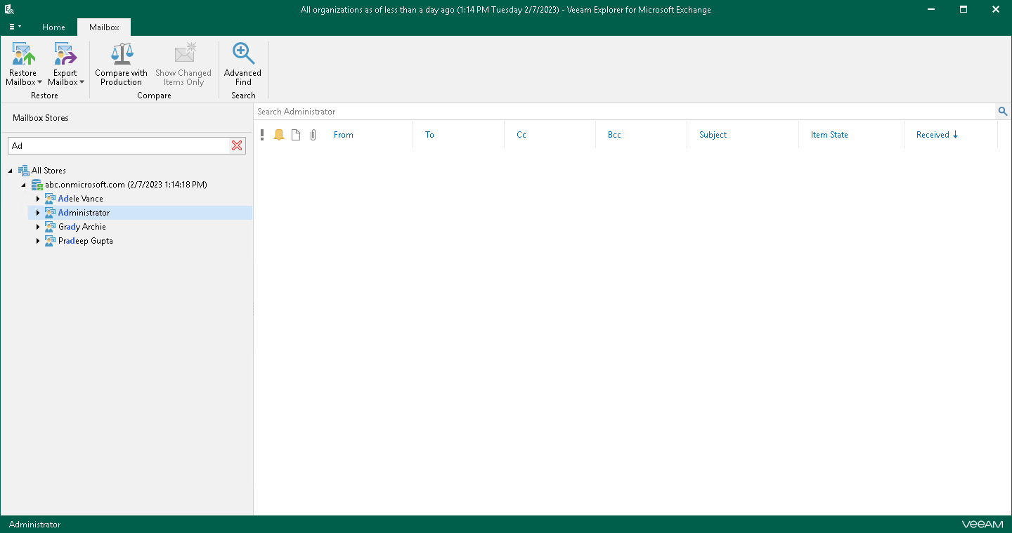 Searching for Maiboxes