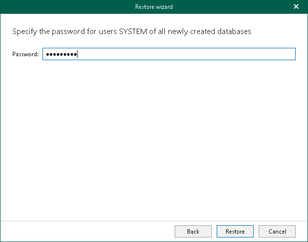 Specifying System Password