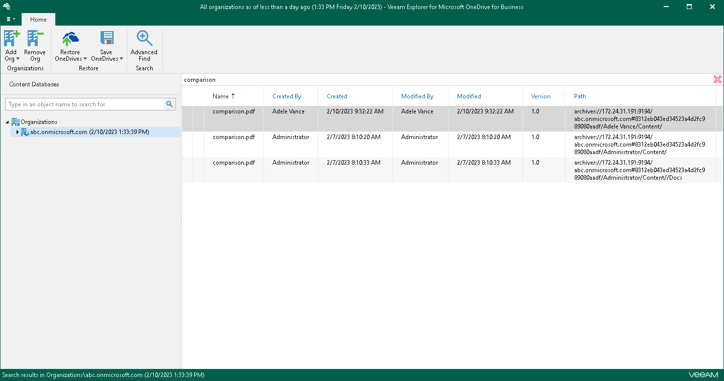 Browsing, Searching and Viewing Items