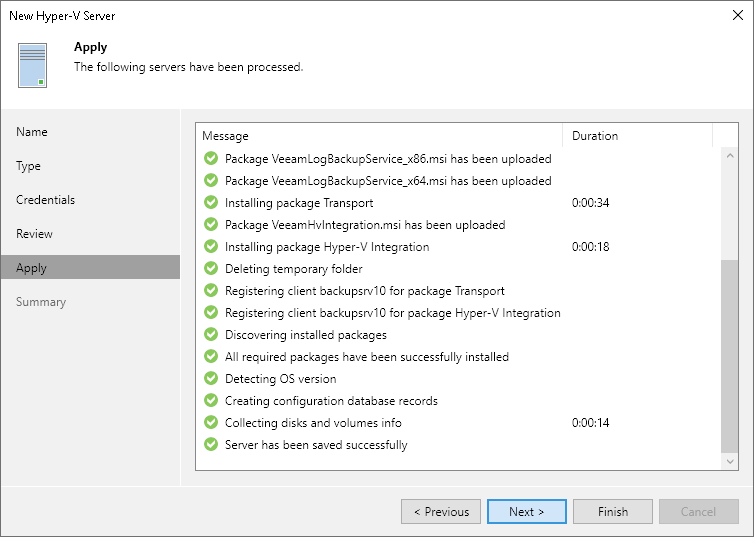 Step 6. Finish Working with Wizard