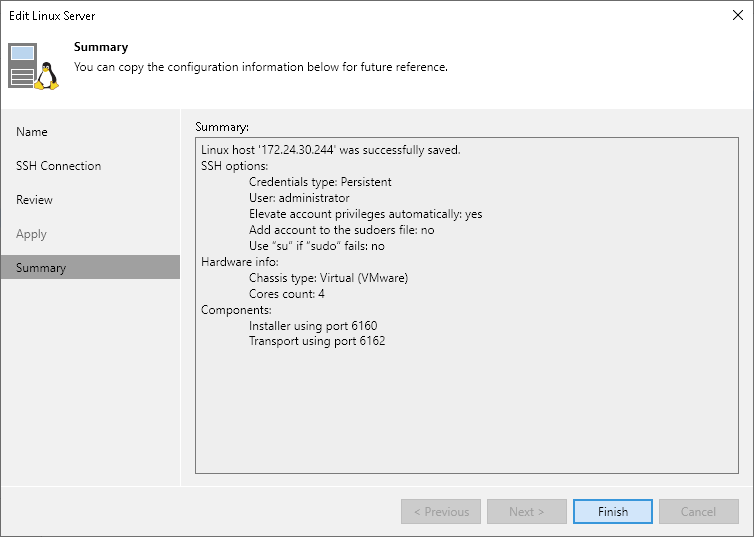 Step 6. Finish Working with Wizard