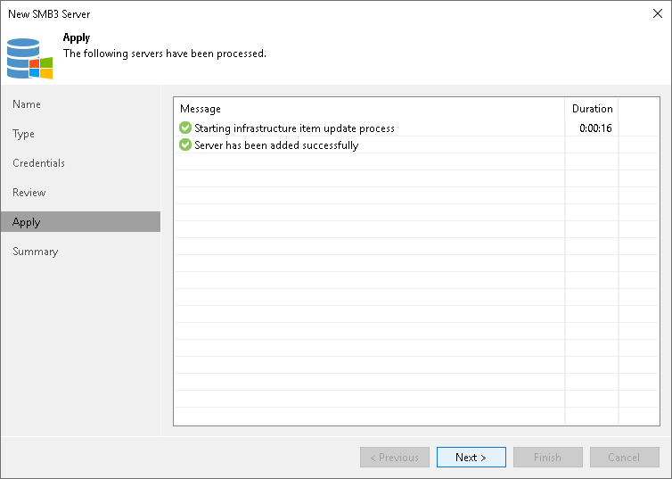 Step 6. Finish Working with Wizard