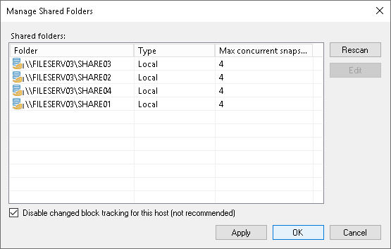 Step 7. Configure SMB3 Shares