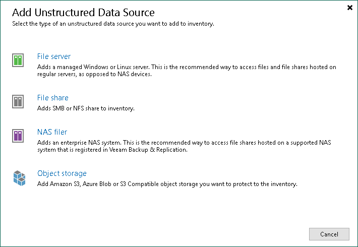 Step 1. Launch New File Server Wizard