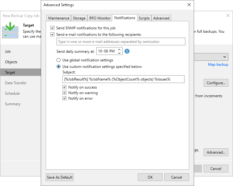Notification Settings