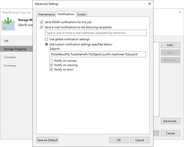 Notification Settings