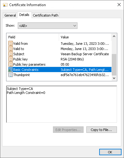 Using Certificate Signed by Internal CA