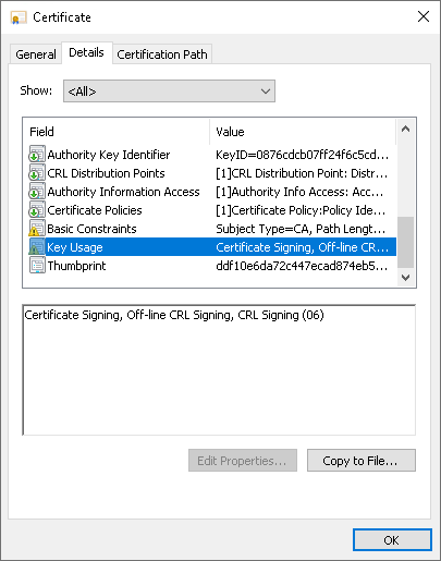 Using Certificate Signed by Internal CA
