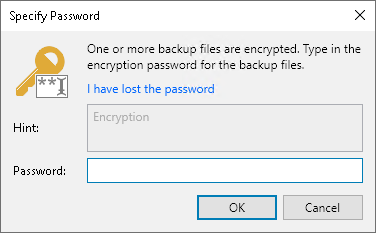 Step 1. Create Request for Key Restore
