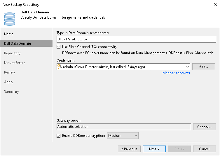 Step 3. Specify Server Settings