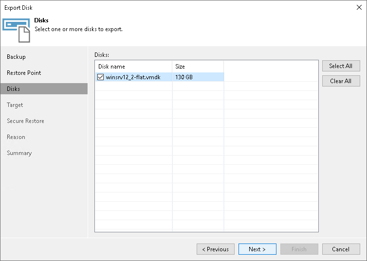 Step 4. Select Disks