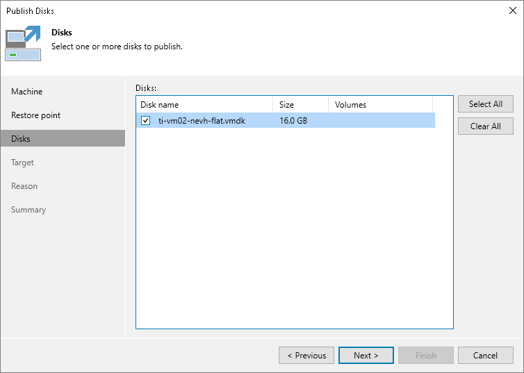 Step 4. Select Disks