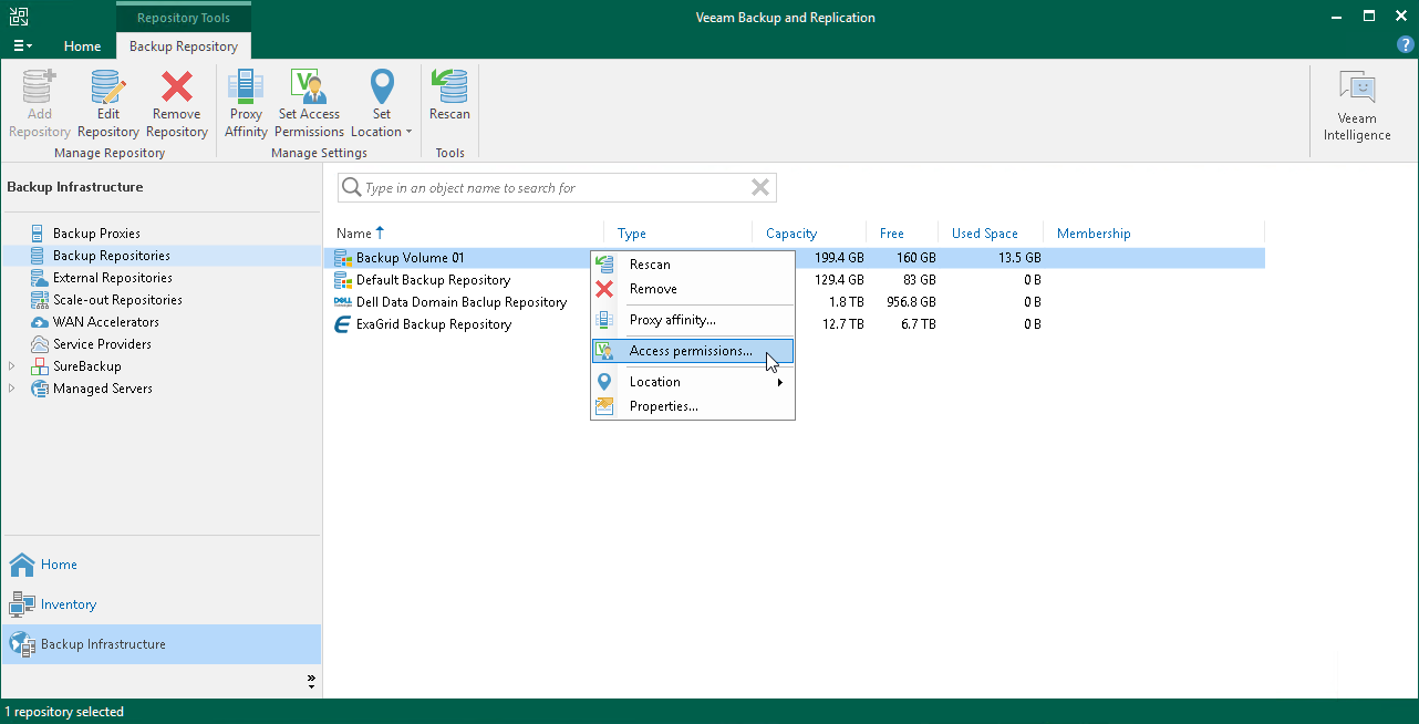 Encrypting Standalone Application Backups in Backup Repositories