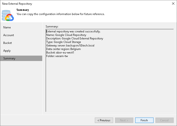 Step 6. Finish Working with Wizard 