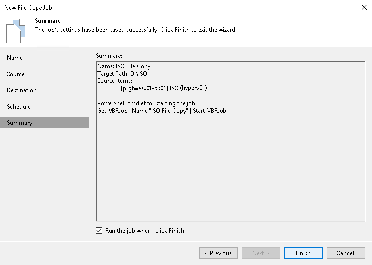 Step 6. Finish Working with Wizard