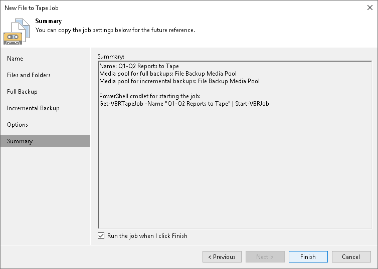 Step 8. Finish Working with Wizard