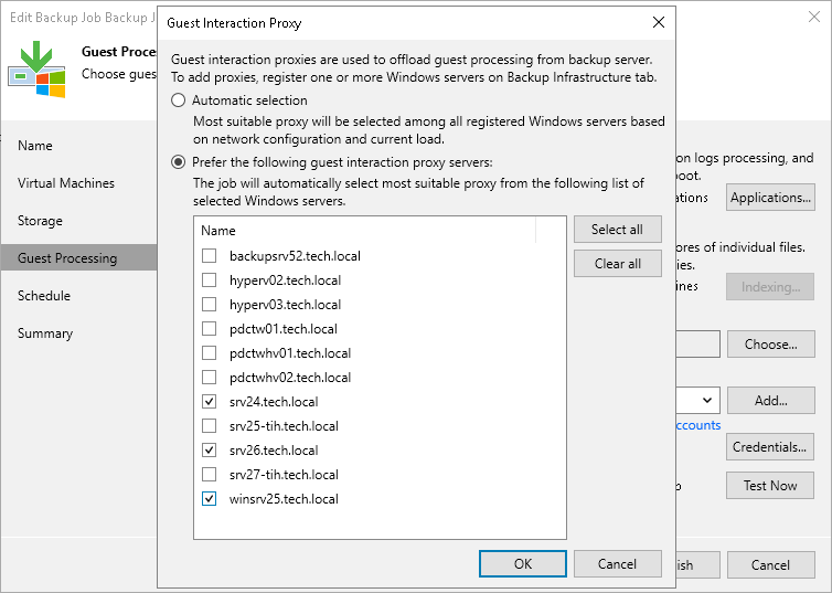 Guest Interaction Proxies