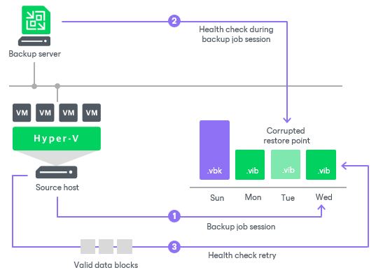 Health Check for Backup Files