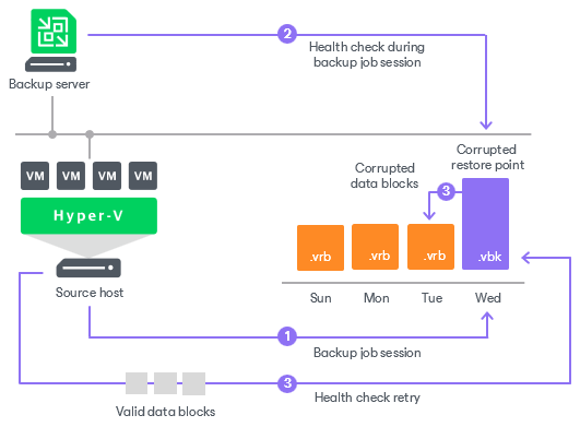 Health Check for Backup Files