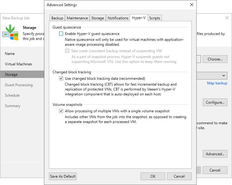 Hyper-V Settings