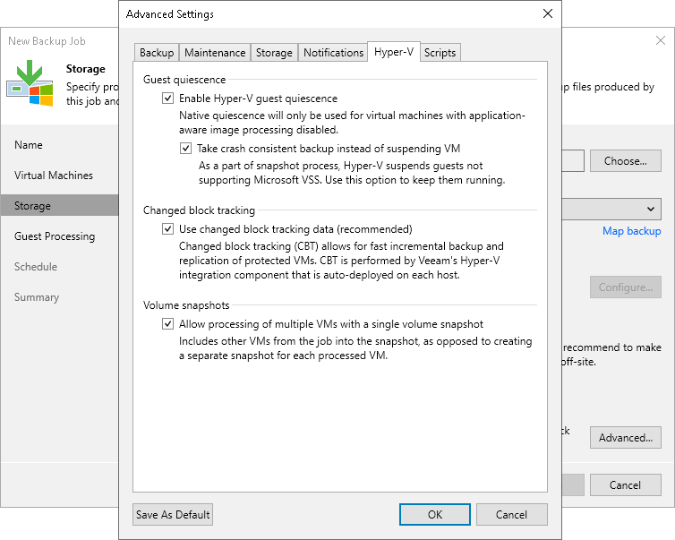 Microsoft Hyper-V Guest Quiescence