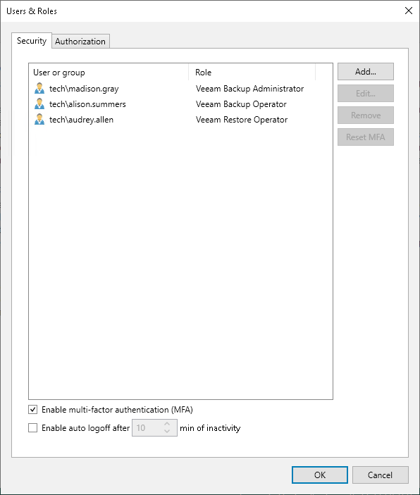 Multi-Factor Authentication